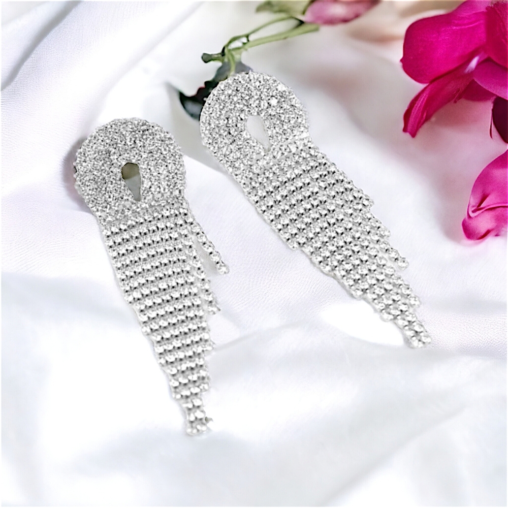 68465 Rhinestone Earrings